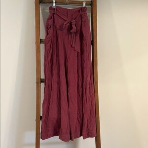 Free People Flowy High Waist Wide Leg Pants